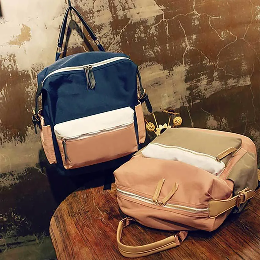 (WDL0930) Japanese Canvas Teenage Backpack for Casual Travel