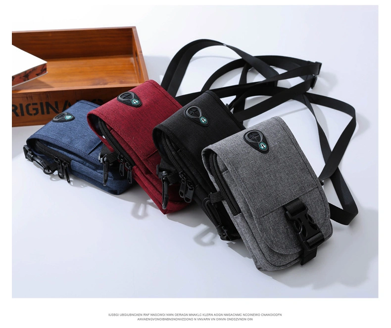 Document Shoulder Bag Oxford Cloth Waterproof Chest Bag