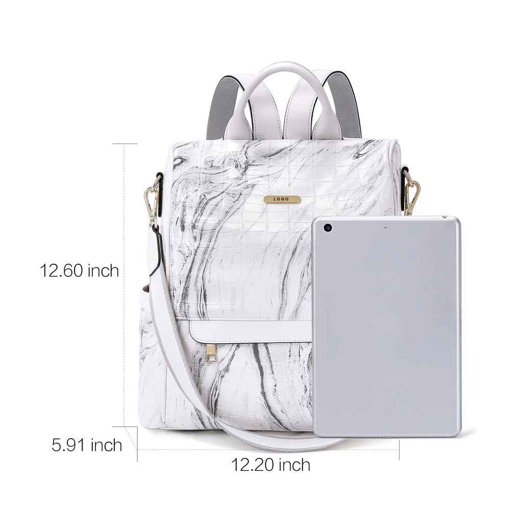 Fashion Multi-Function Cute Women Backpack Ladies PU Leather Backpack for Teenage Girls