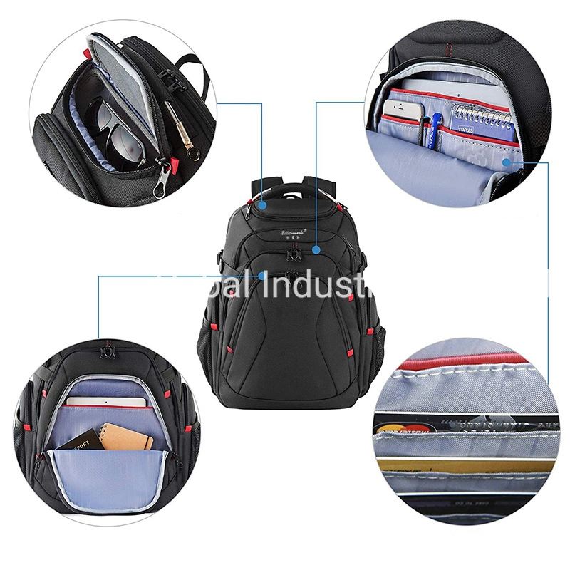 2022 New Style Waterproof Business Travel Laptop Backpack with USB Charger