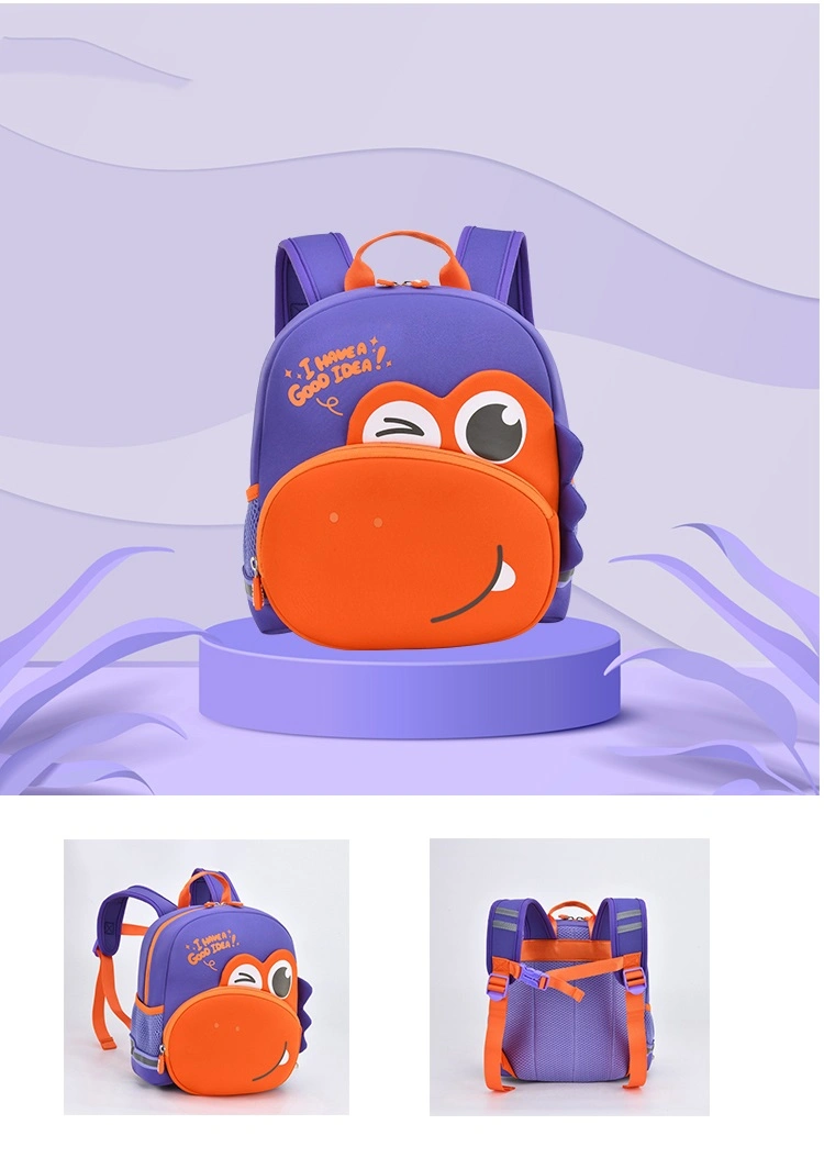 2022 Wholesale Designer Bags Children′ S Backpack Waterproof Nursery Bag with Animal Design School Bag Backpack Bag for Toddler Kids