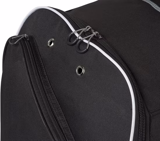 야외 스포츠 트롤리 빗자루 라크로스 Crossminton 배낭 가방 장비 팀 가방 바퀴가있는 롤링 하키 가방