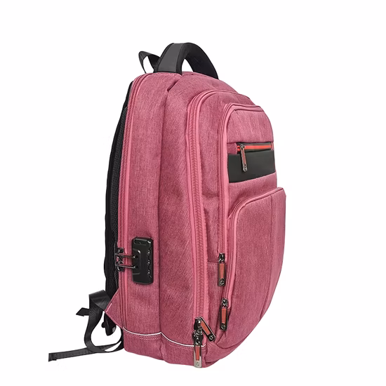 노트북 배낭 비즈니스 슬림 내구성 노트북 여행 배낭 USB 충전 포트 대학 학교 컴퓨터 가방 선물 남성 여성 적합 참고